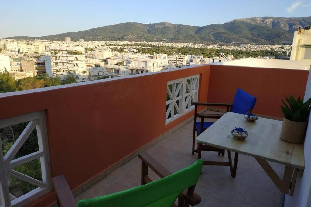 Ferienwohnung Psychiko'S View Athen Exterior foto